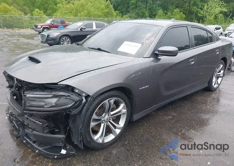 2021 Dodge Charger R/T Rwd из США, поврежденный, VIN 2C3CDXCTXMH583957